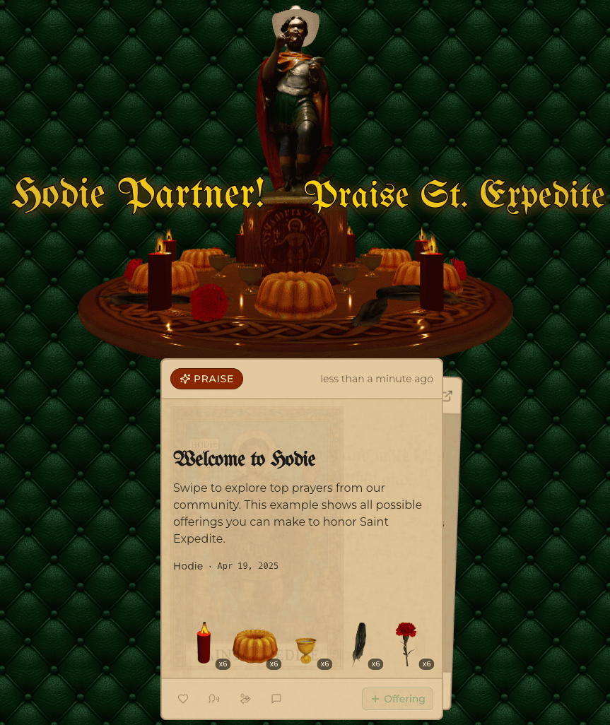 Prayers, Pound Cake & Prompt Engineering: Launching Hodie Partner